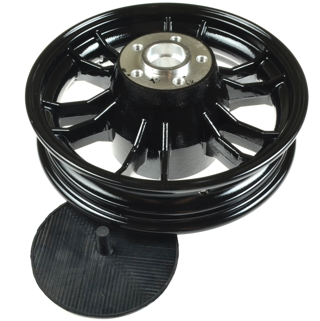 Koło jezdne felga czarna 9 cali Romet Motorynka