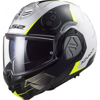 Kask szczękowy LS2 FF906 ADVANT CODEX WHITE BLACK