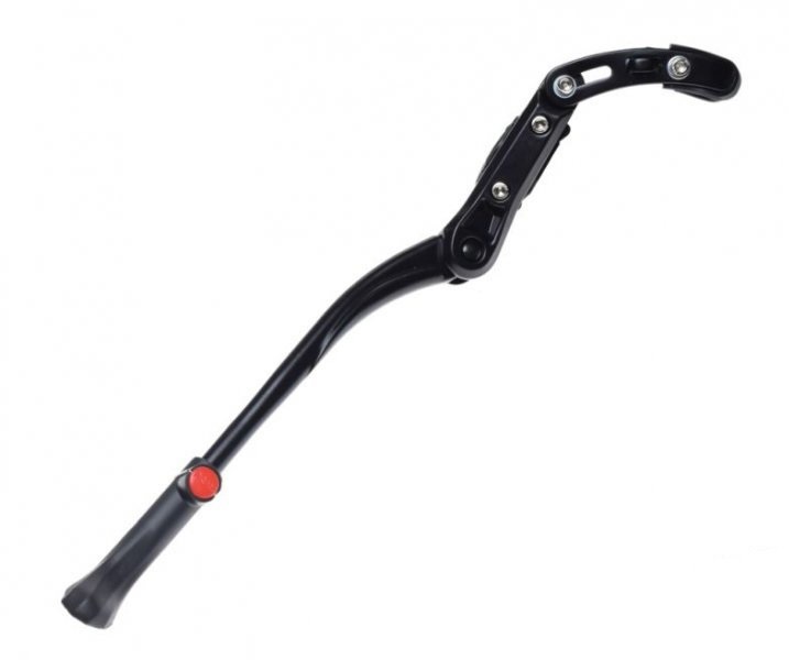 Podstawa podpórka boczna regulowana do tar. Czarna