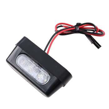 Lampa oświetlenia tablicy Led clear V2 uniwersalna czarna Racing Force