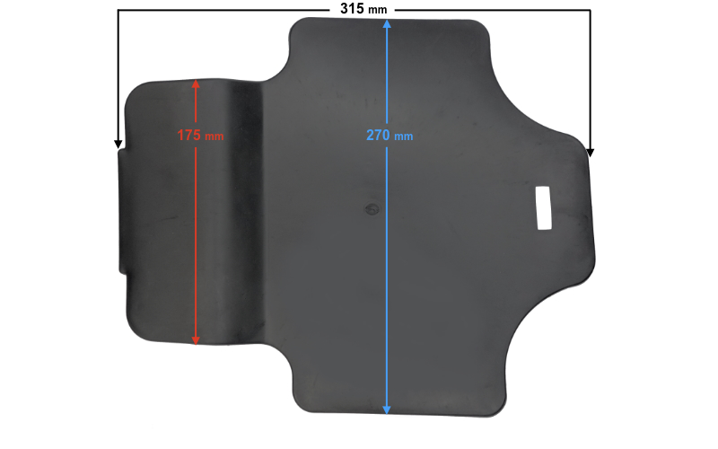 Obudowa - nadkole do skutera E-Max