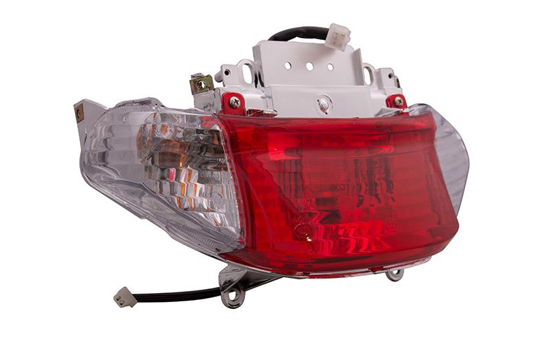 Lampa tylna tył do skutera Barton 21 białe klosze