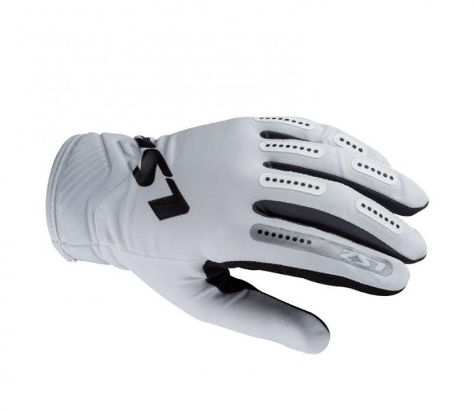 Rękawice LS2 Bend Man White Grey rower motocykl