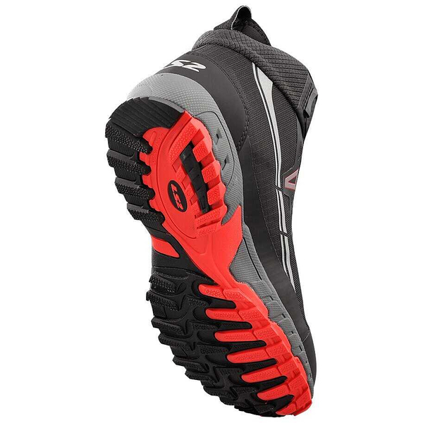 Buty motocyklowe męskie LS2 Trekker Man WP Black wodoodporne z ochraniaczami