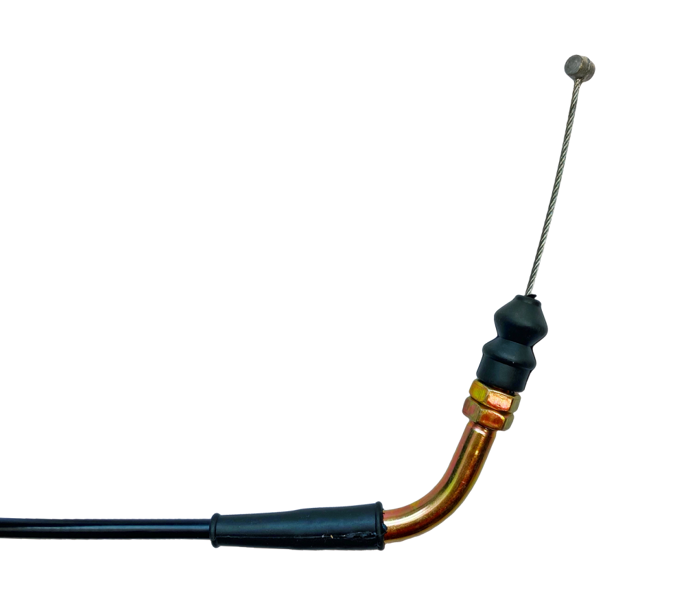 Linka gazu 185cm wkręcana bezpośrednio do manetki bez blaszki