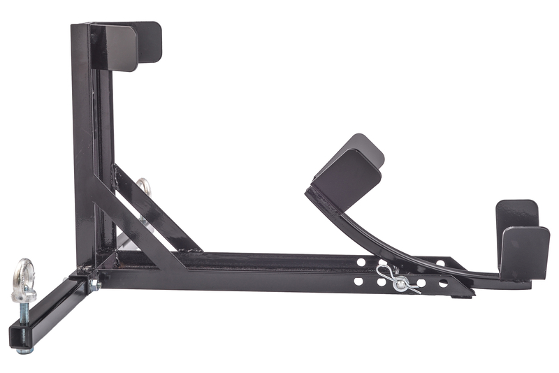 Stojak uchwyt podnośnik pod przednią oponę koło HLP czarny