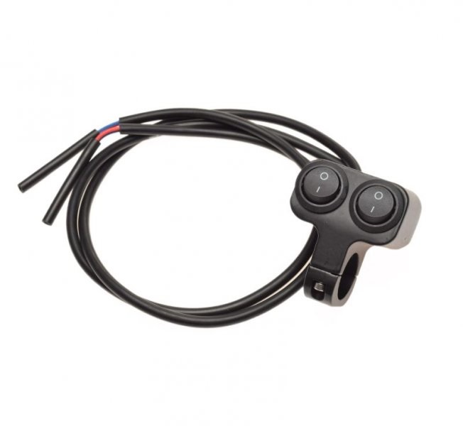 Włącznik uniwersalny podwójny na kierownicę 22mm