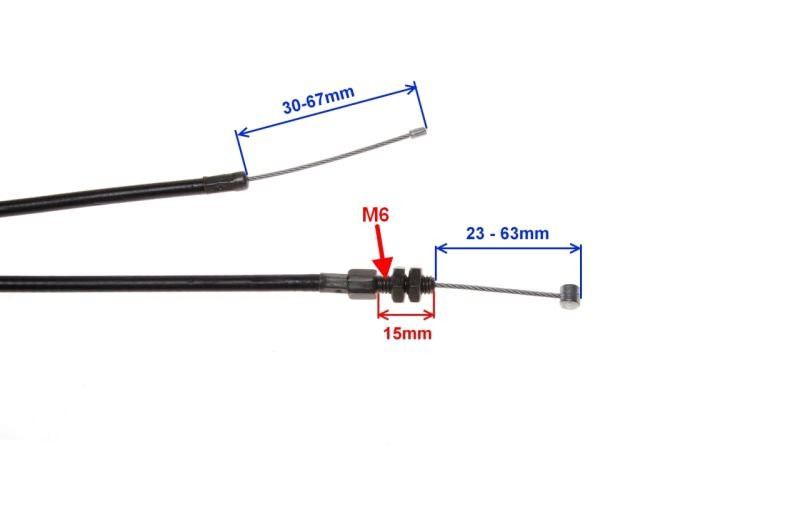 Linka gazu quad atv SHINERAY ATV250 ST-9C