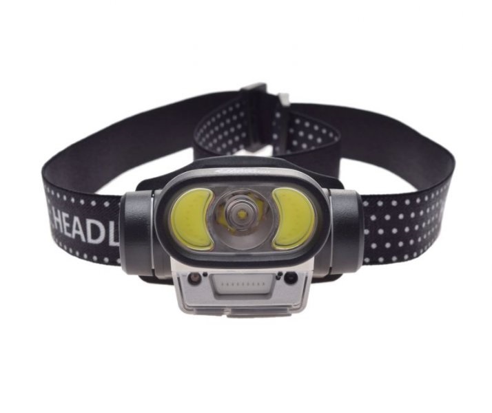 Latarka czołowa 5 trybów USB typ-C czujnik ruchu