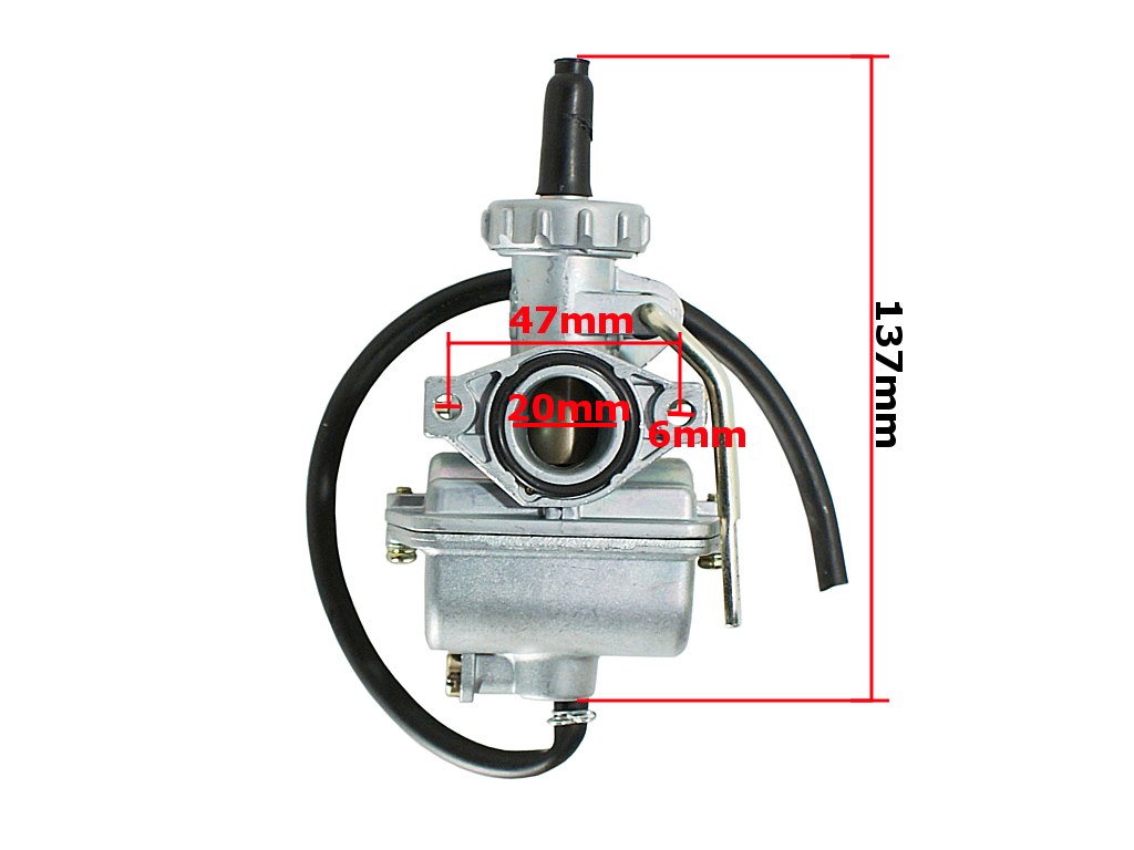 Gaźnik Street motorower Romet ZK50 wlot 20mm