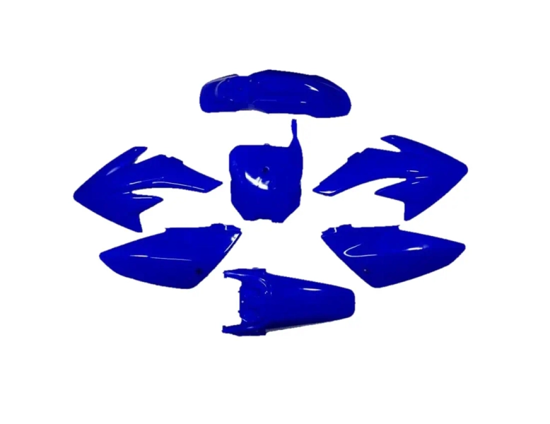 Plastiki CRF70 style niebieskie pitbike MRF 120 140 RC Kayo TT125 140 160 190