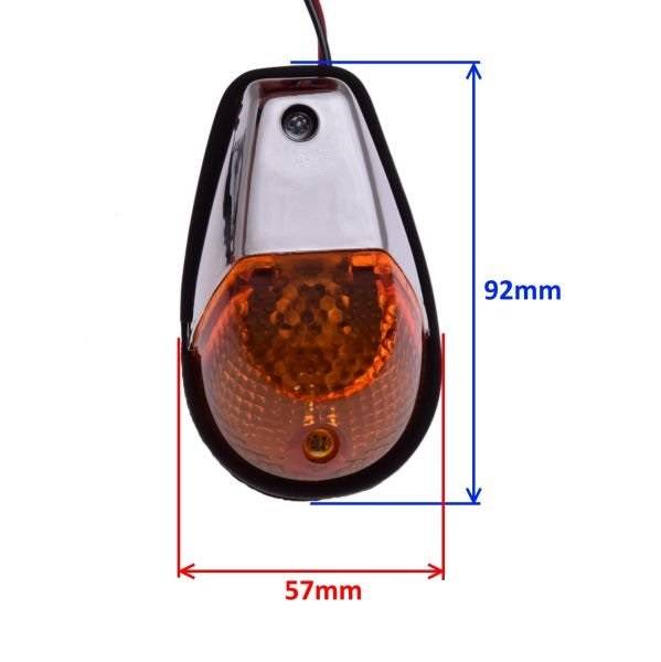 Kierunki kierunkowskaz obrys obrysówka chrom