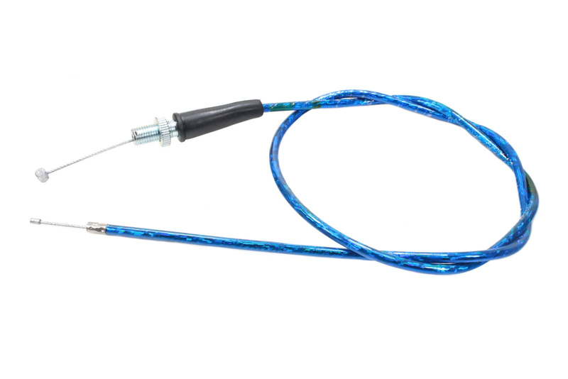 Linka gazu 1000mm niebieska cross 150 200