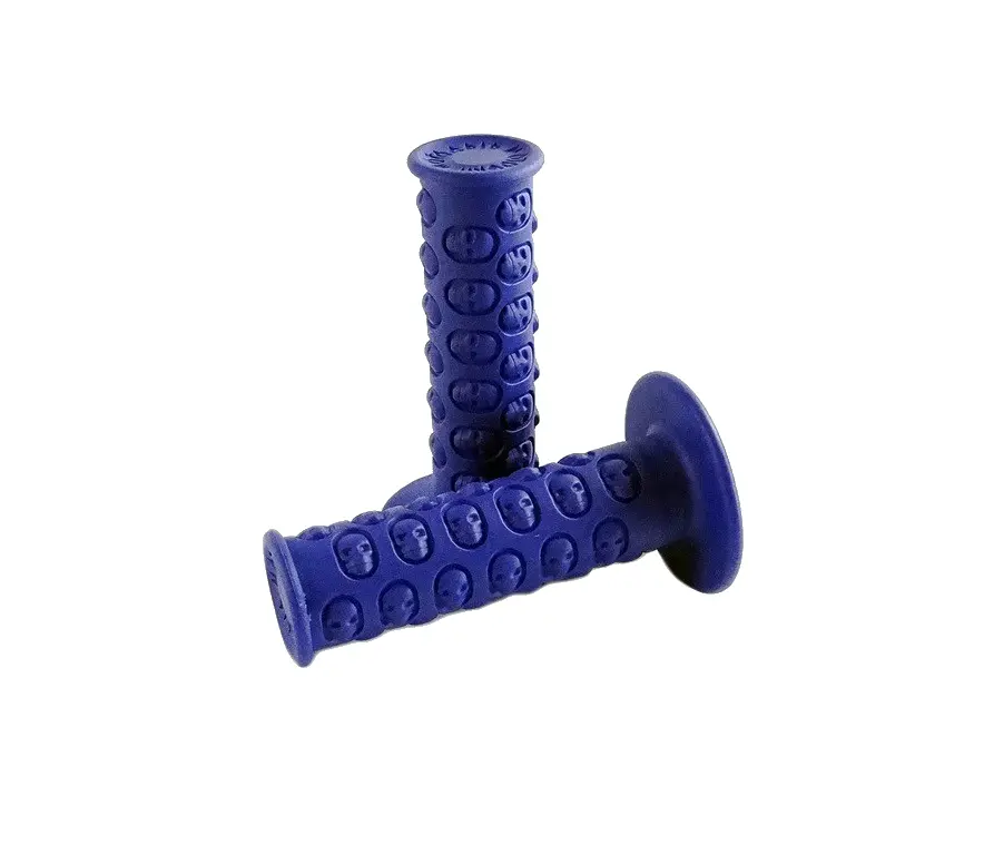 Manetki Motogrip Skull niebieskie pitbike MRF 80 120 140 160 Kayo Pitgang RXF