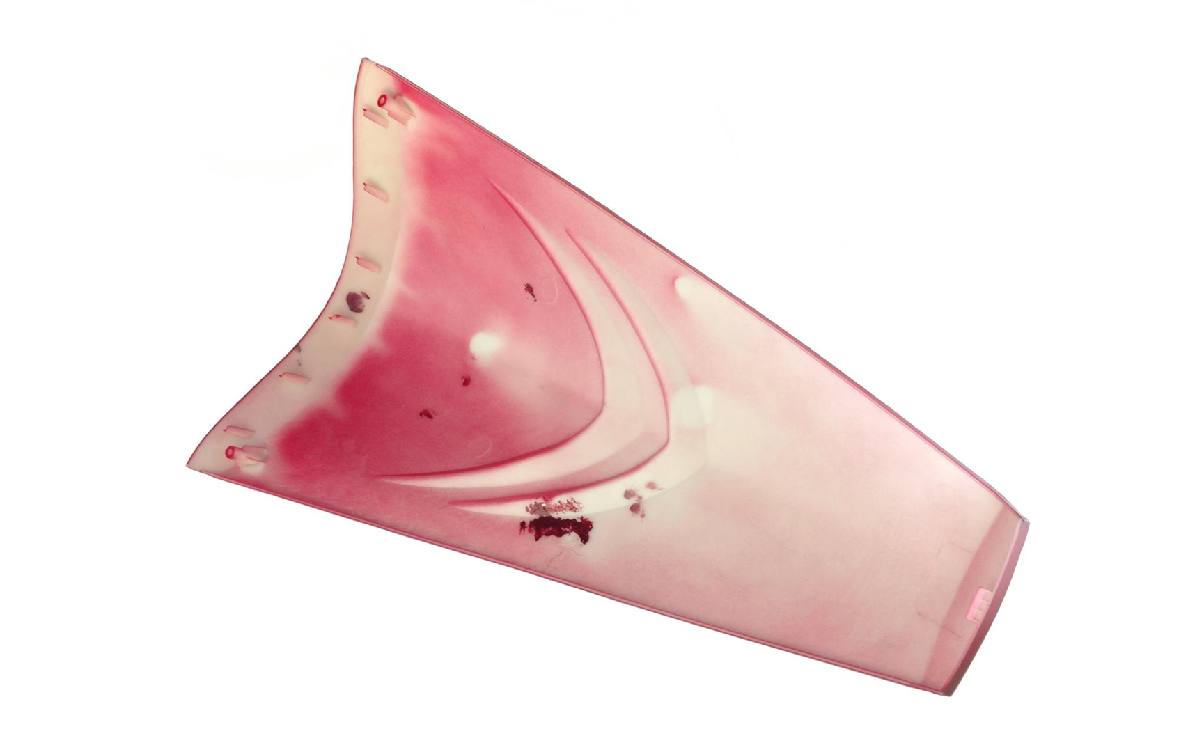 Obudowa przednia dekor skuter Barton Tres czerwona