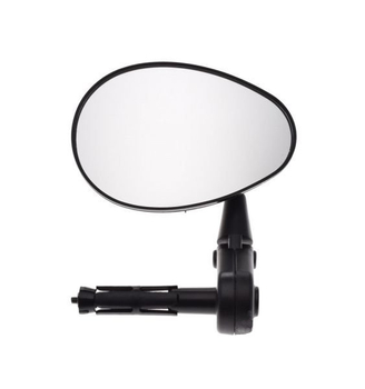 Lusterko rowerowe w kierownicę obrotowe czarne