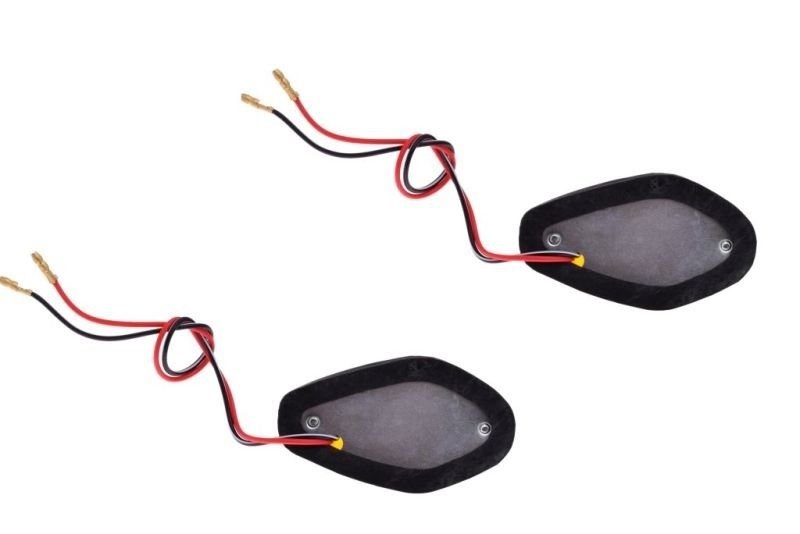 Kierunkowskazy uniwersalne na owiewkę pomarańczowe