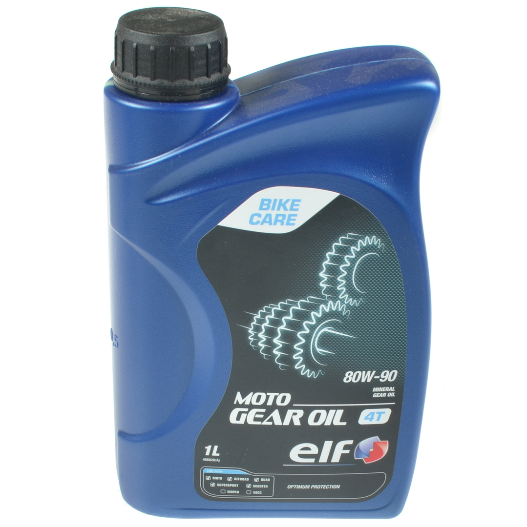 Olej przekładniowy do skrzyni biegów silników 4T ELF Moto Gear 80W90 1l