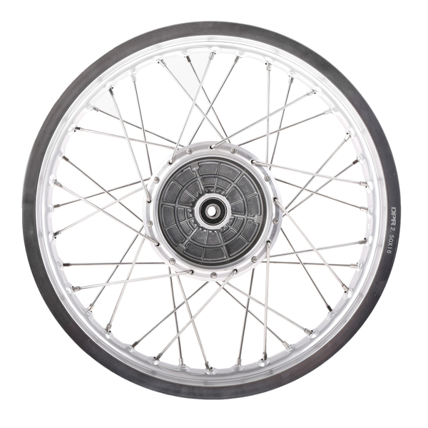 Koło jezdne 2,50x16 Simson S50/51/70 alu inox DPR