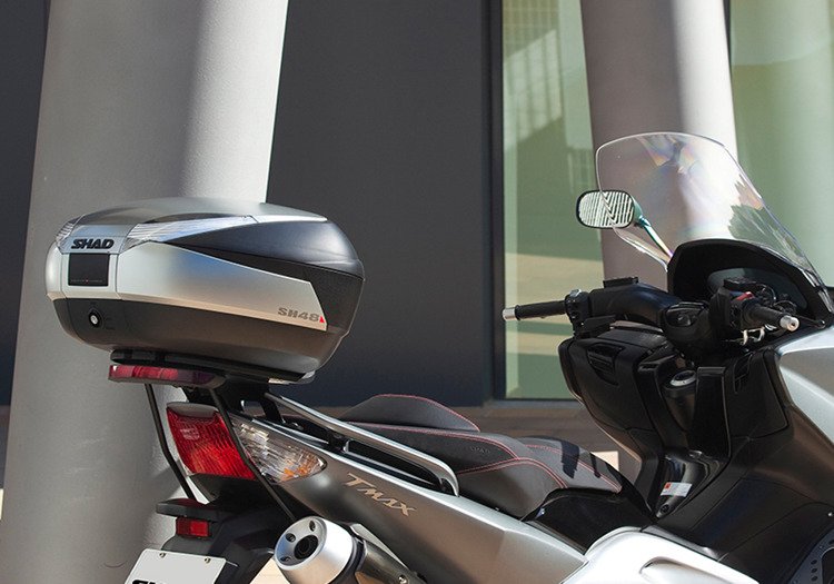 Kufer motocyklowy centralny shad sh48 titanium