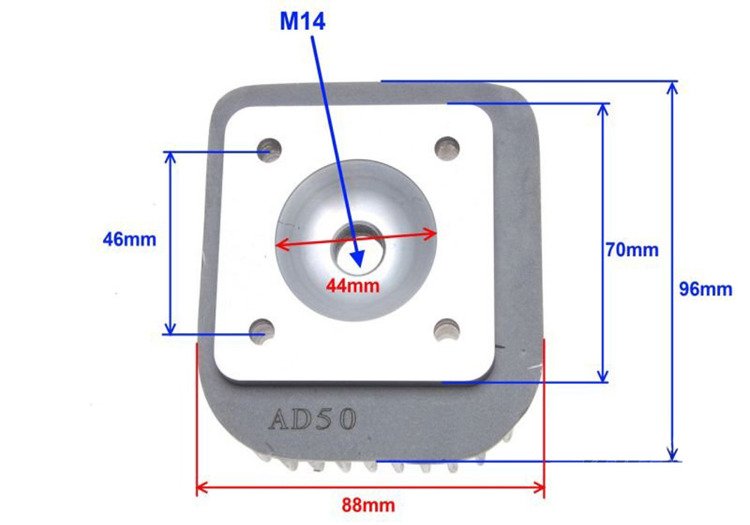 Głowica Suzuki Address 60ccm 44mm