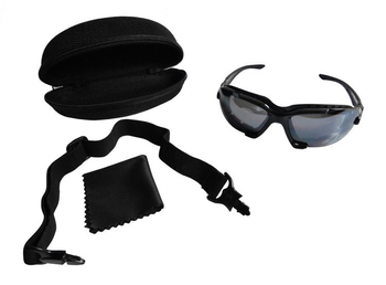 Okulary motocyklowe przeciwsłoneczne pokrowiec 2 w jednym