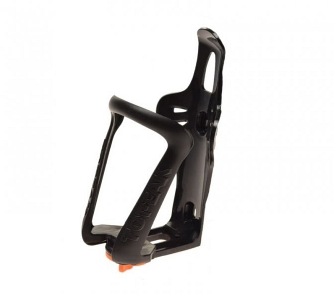 Koszyk na bidon rowerowy uchwyt czarny regulowany