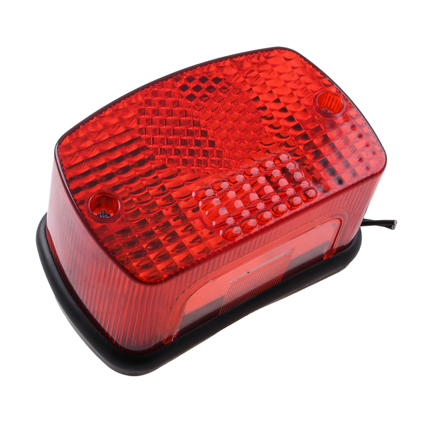 Lampa tył czerwony klosz nowy typ WSK 125