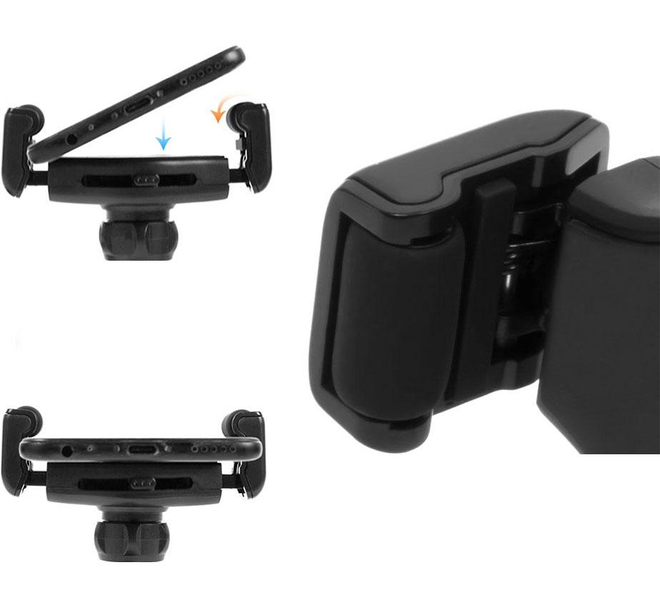 Uchwyt samochodowy na telefon montaż do szyby