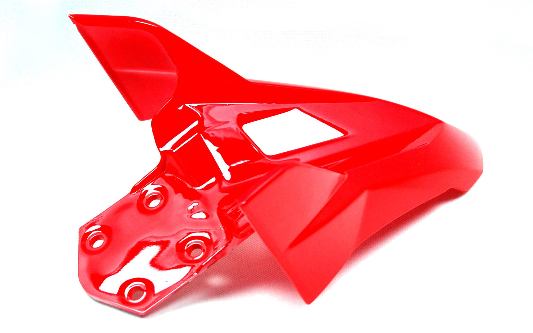 Obudowa błotnik przedni-część górna czerwony do motocykla Hyper 125