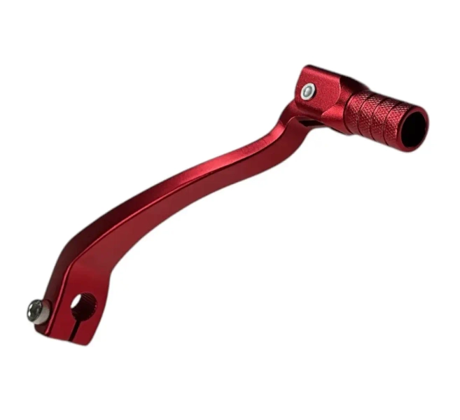 Dźwignia zmiany biegów aluminiowa czerwona dirtbike Kayo K2 K2L K4 K5 T2 T4