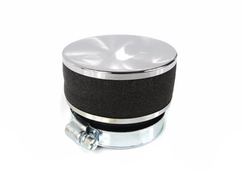 Filtr powietrza chrom gąbka stożkowy tunning 38mm