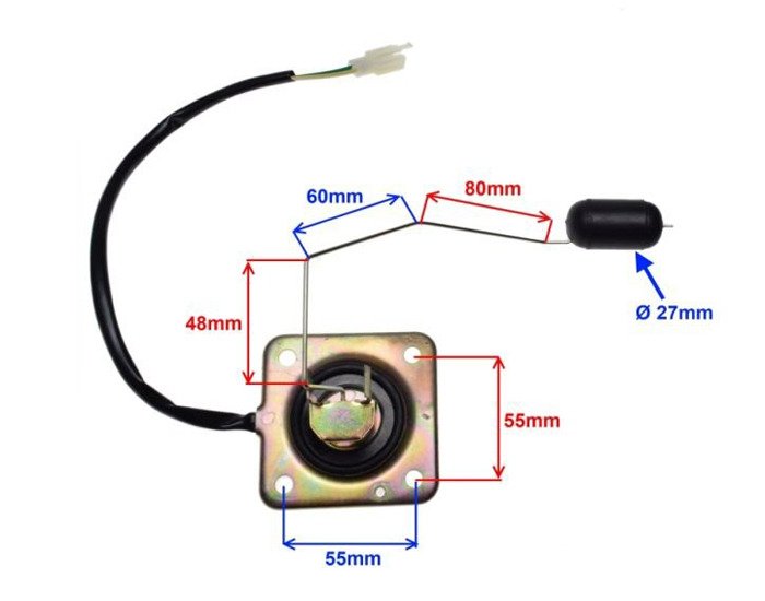 Czujnik poziomu paliwa Junak 902