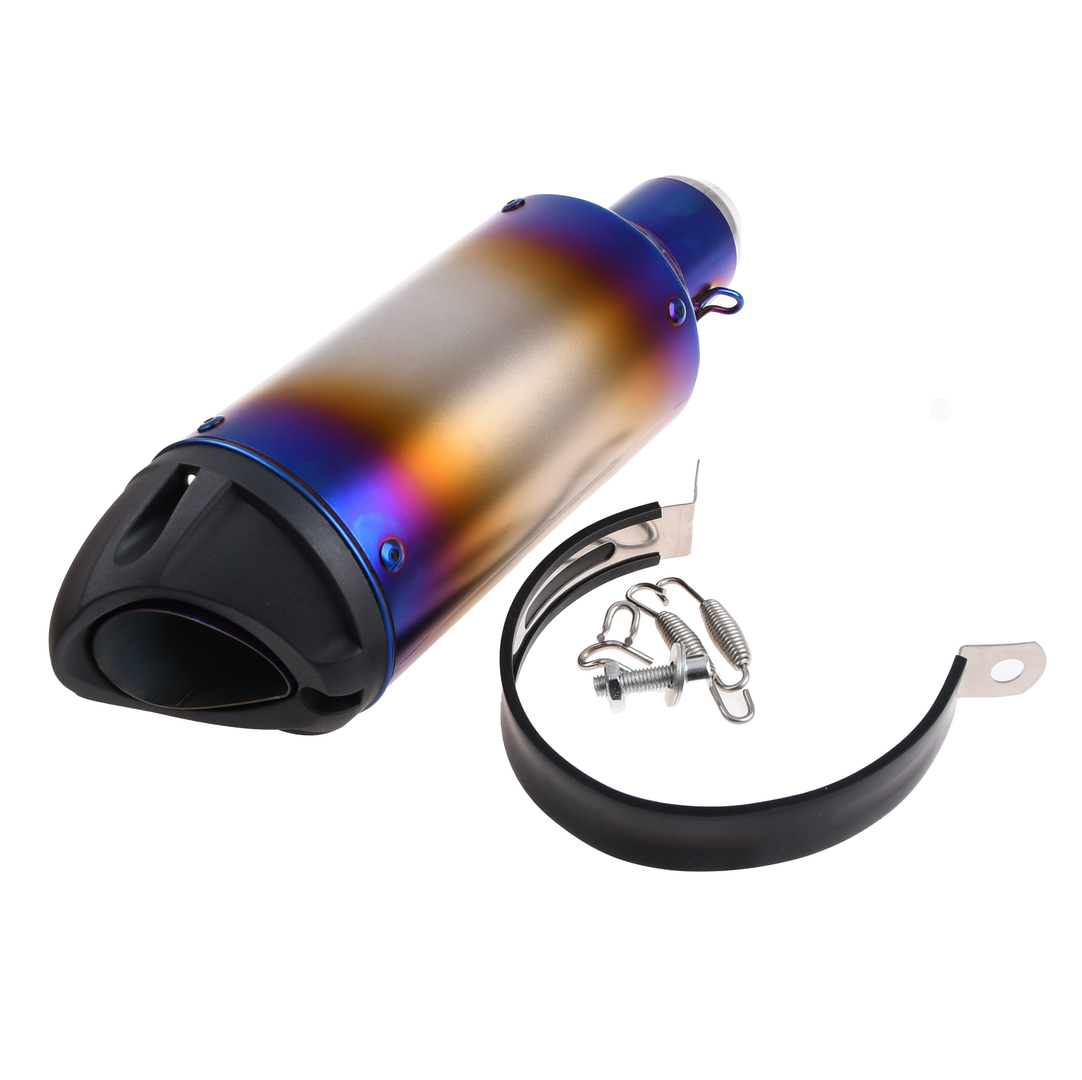 Wydech tłumik końcówka wydechu oval color 330mm