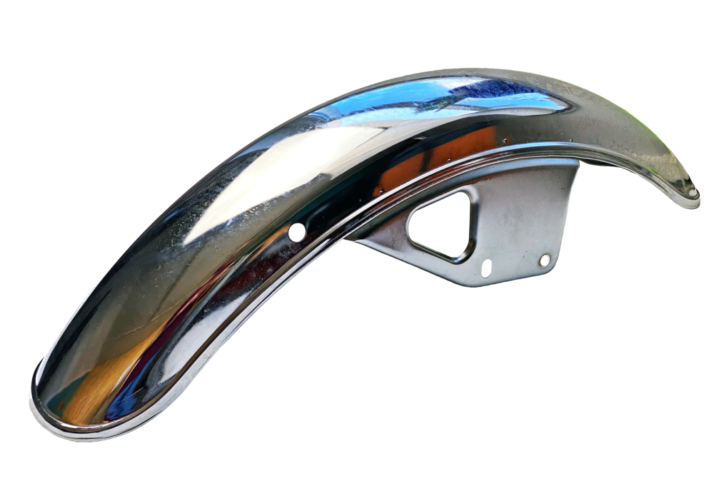 Błotnik przedni metalowy Suzuki GN125 z kołem 18 cali