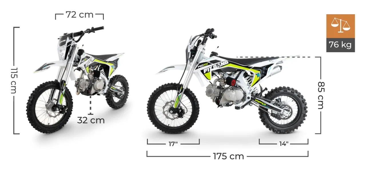 Pit Bike Pitgang 140XD Enduro