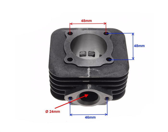 Cylinder 70cm3 47mm AC Aprilia Derbi Gilera Italjet Piaggio Vespa