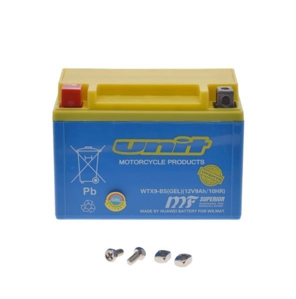 Akumulator WTX9-BS 9Ah Unit Żelowy