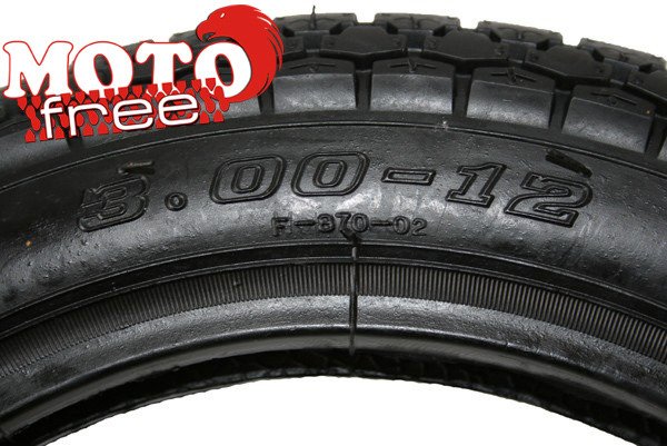 Opona 12 x 3,00 awina dętkowa