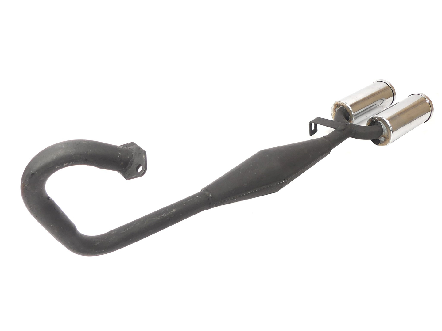 Tłumik Podwójny Wydech Mini Pocket Bike Quad Cross