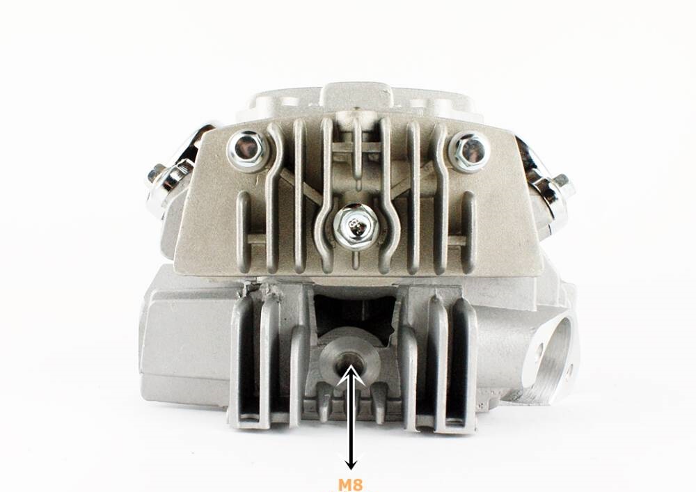 Głowica chiński quad atv 125cc Router XL XM XS Zipp 54mm z wałkiem zaworami