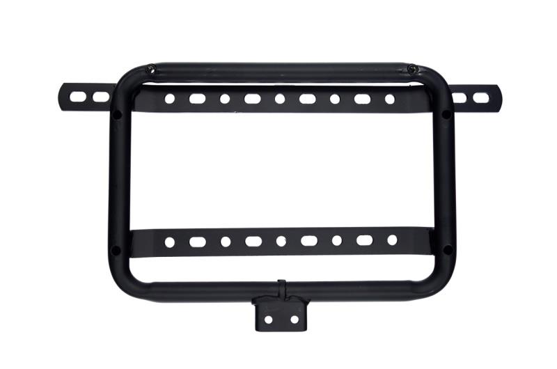 Kufer kufry boczne 2x23l moretti czarne stelaż