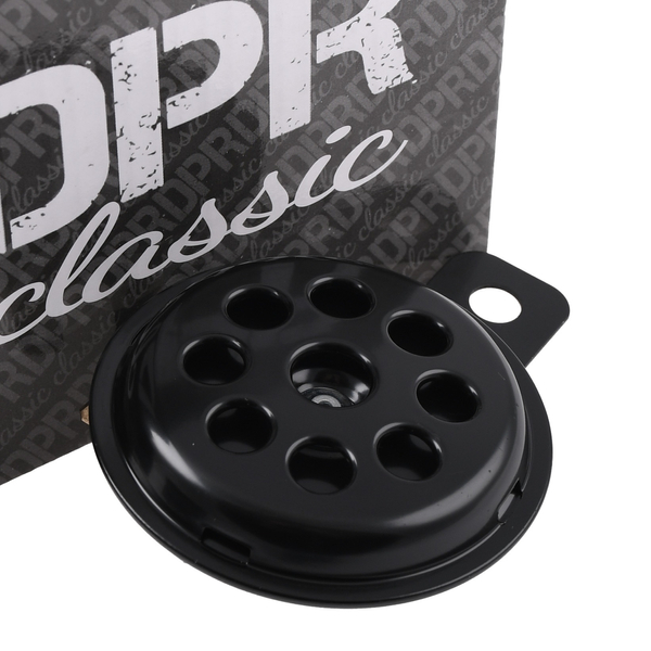 Klakson sygnał dźwiękowy 12V uniwersalny czarny DPR Classic
