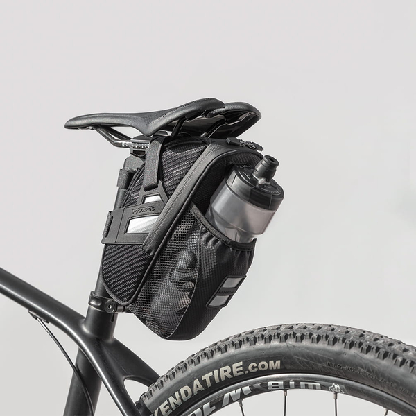ROCKBROS Torba rowerowa podsiodłowa czarna (C35)