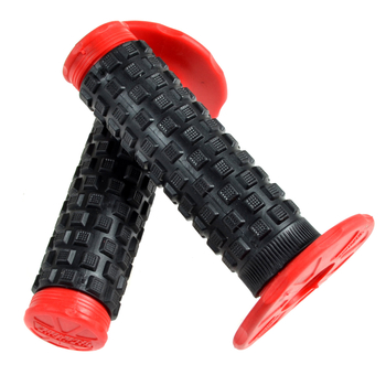 Guma Gumy Manetki Kierownicy Czarno Czerwone Para