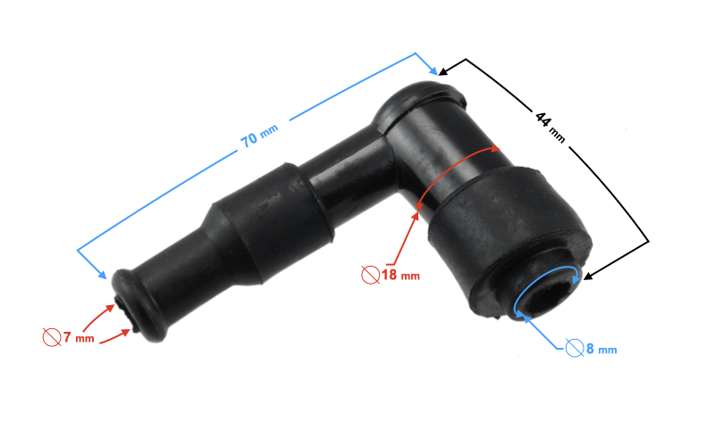Fajka cewki skuter motorower motocykl