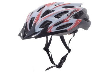 Kask rowerowy awina moon mtb l biało czerwony