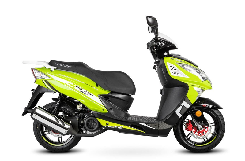 Skuter Barton Falcon 125 limonkowy