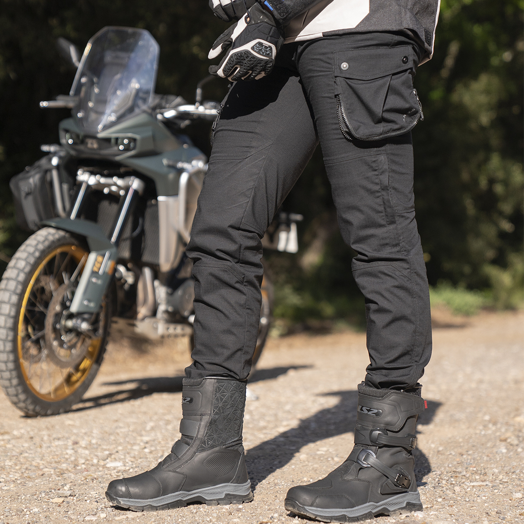 Spodnie motocyklowe uniwersalne męskie i damskie LS2 Coast Green