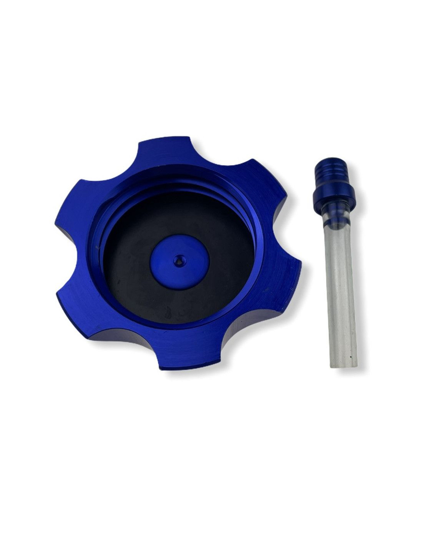 Korek zbiornika paliwa + odpowietrznik niebieski pibike MRF 120 140 Kayo